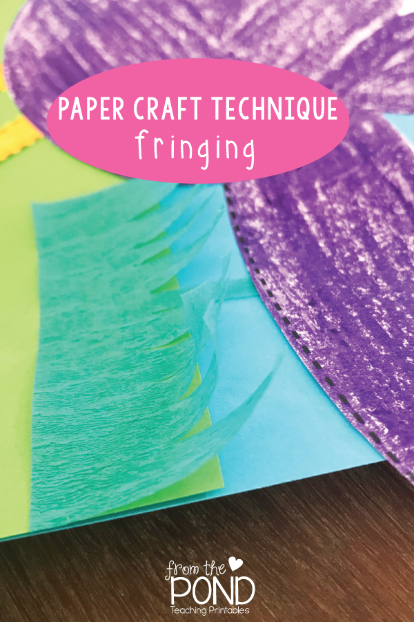 Paper Craft Techniques From the Pond