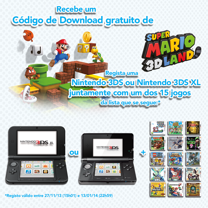 SUPER MARIO 3D LAND 3DS, Jogos 3DS Promoção