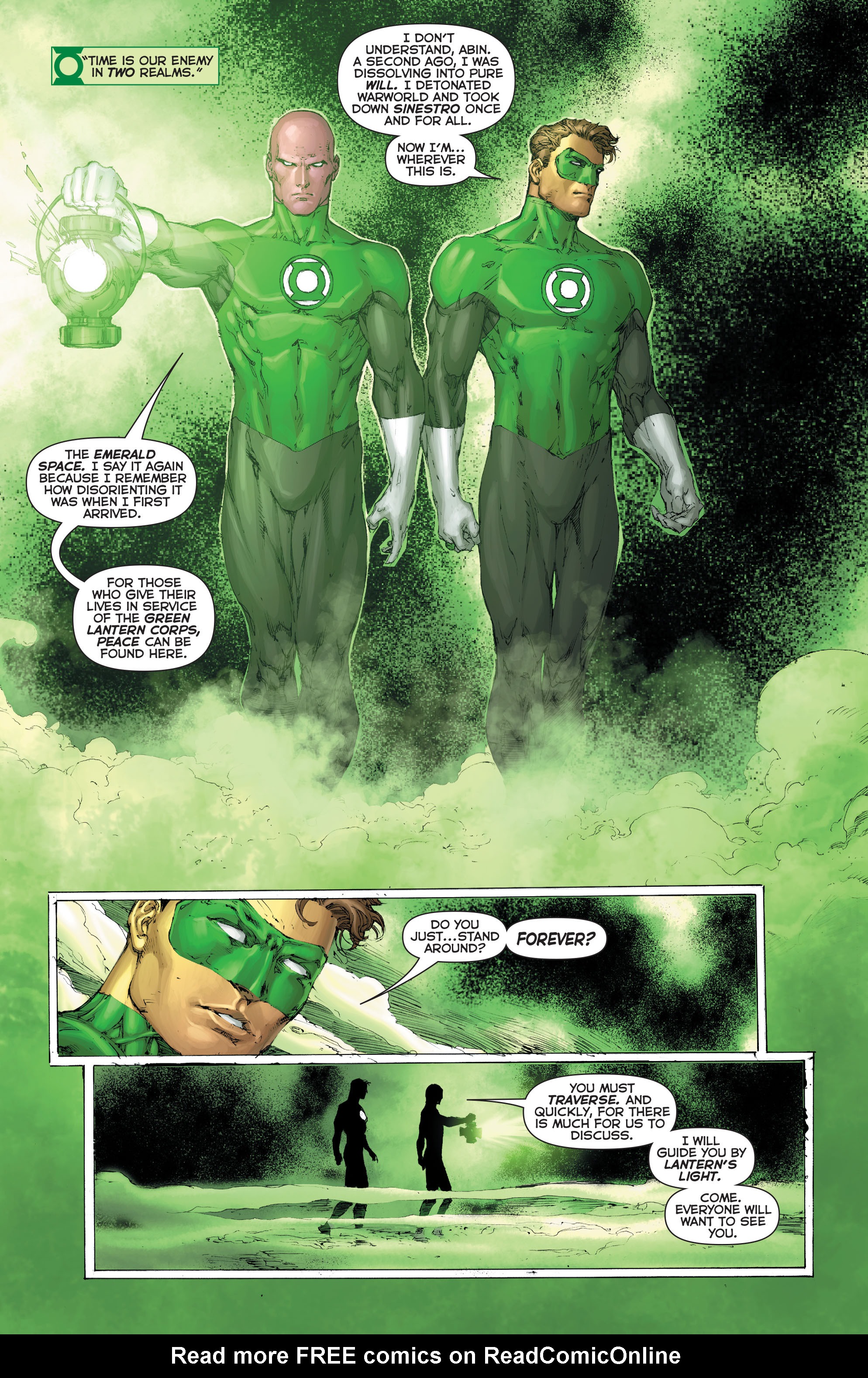 Read online Hal Jordan And The Green Lantern Corps comic -  Issue #10 - 10