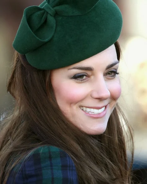 Members of the British Royal Family, Kate Middleton, Duchess Sophie, Queen Elizabeth attended two Christmas Day service