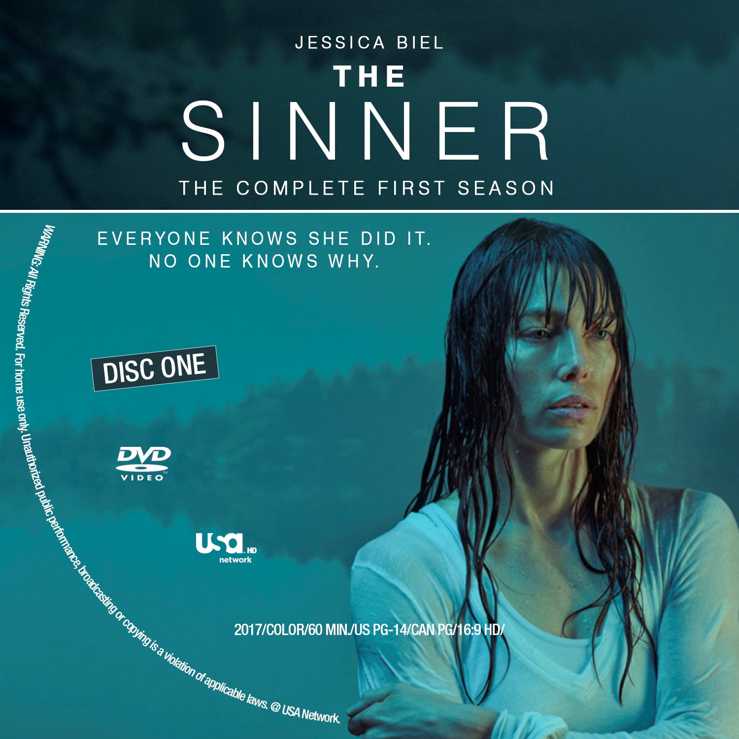 The Sinner Season 1 Disc 1 DVD Label Cover Addict Free DVD, Bluray Covers and Movie Posters