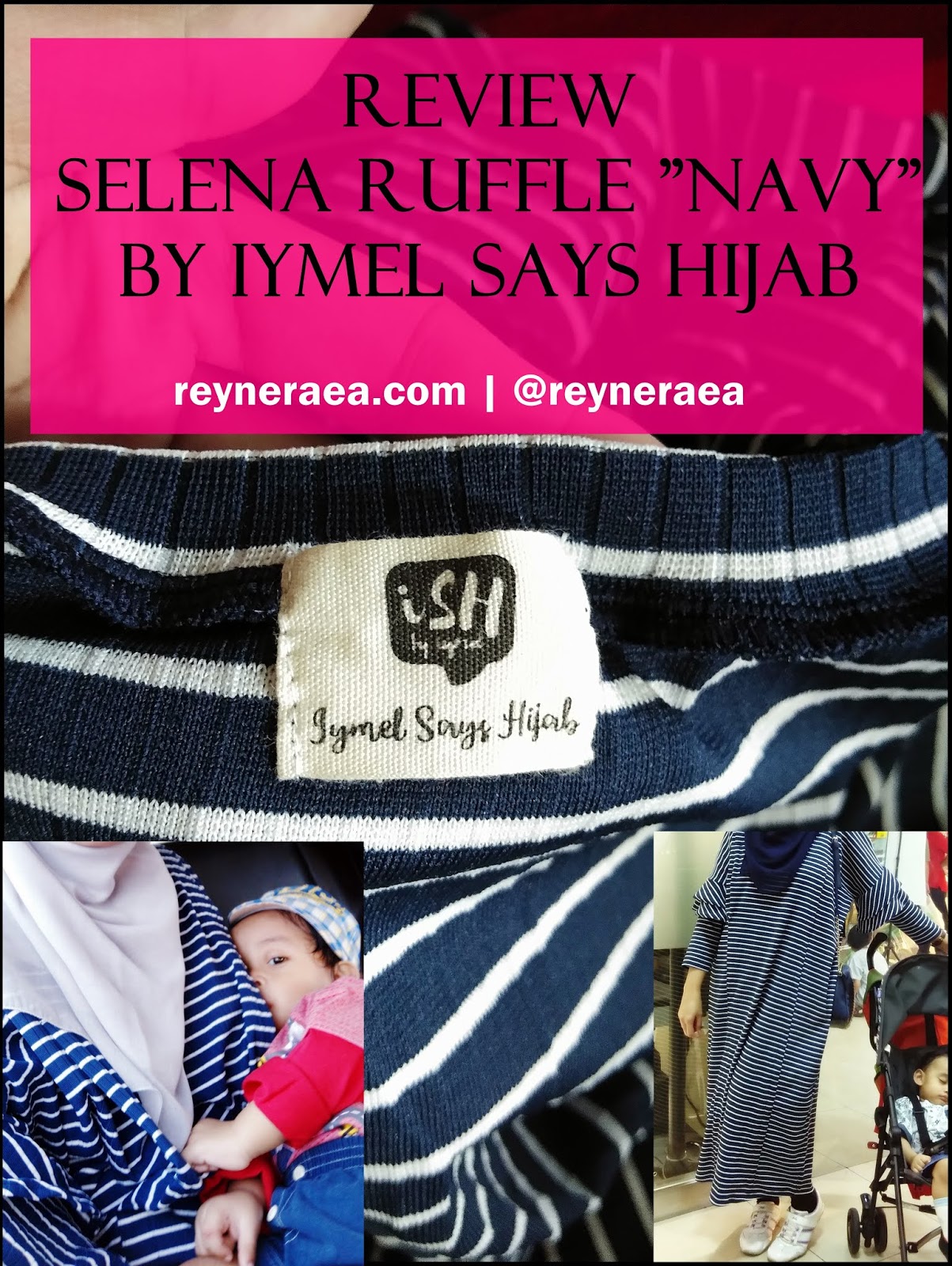Sharing By Rey Review  Jujur Baju  Menyusui  Selena Ruffle 