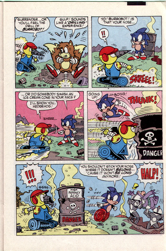 Sonic The Hedgehog (1993) 7 Page 8