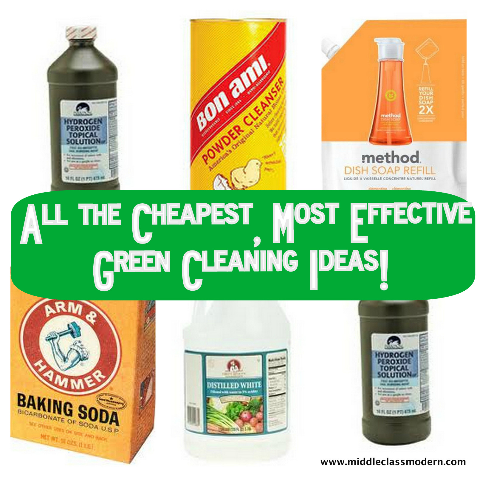 Middle Class Modern The Only DIY Green Cleaner Post You'll Ever Need