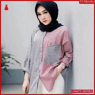 UTM075A77 Baju Ambar Muslim Blouse UTM075A77 04B | Terbaru BMGShop