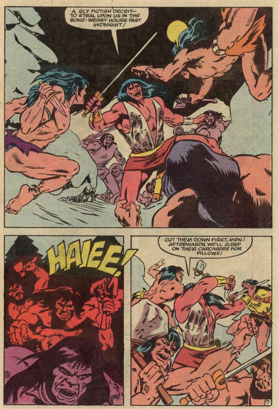 Read online Conan the Barbarian (1970) comic -  Issue #145 - 8