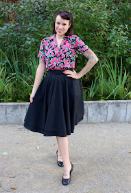 Gertie's New Blog for Better Sewing: Purple Pom Pom Explosion Skirt