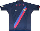 FCバルセロナ 2002-03 ユニフォーム-Nike-アウェイ-黒
