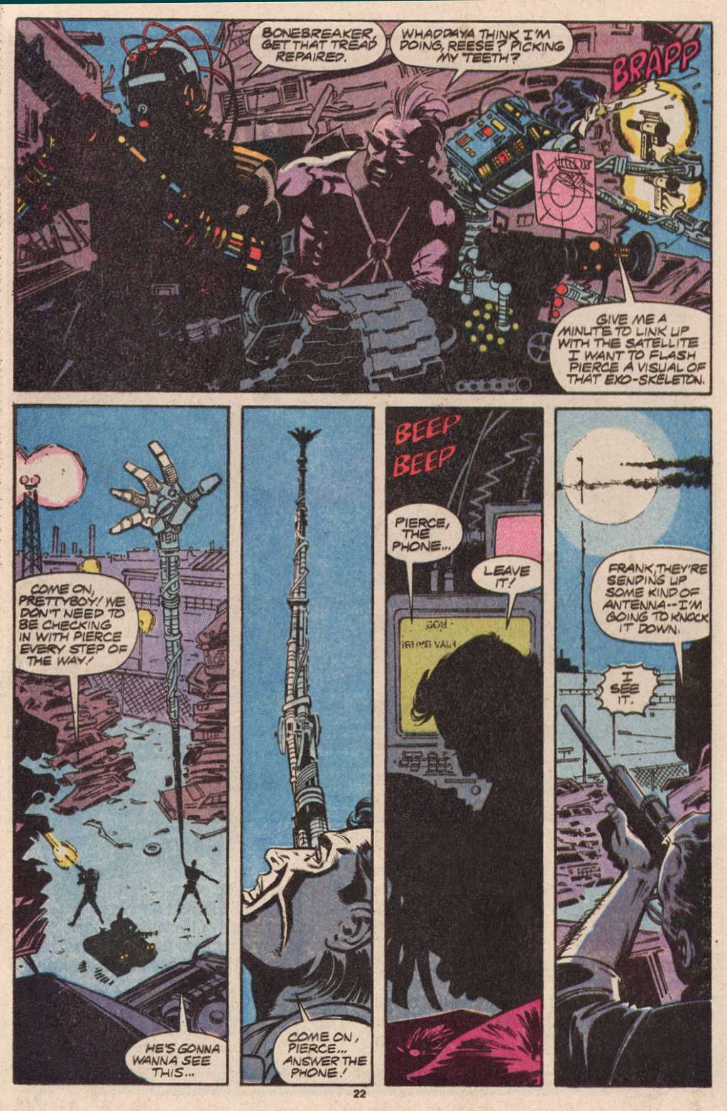 Read online The Punisher (1987) comic -  Issue #34 - Exo-Skeleton - 18