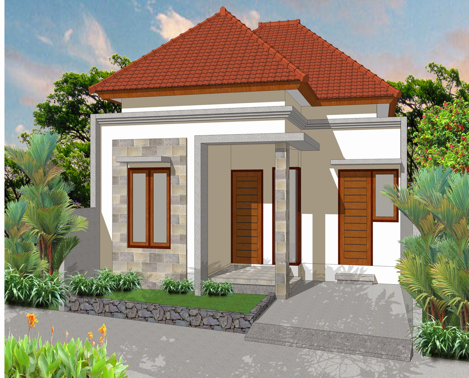  Jual  Rumah  di  Denpasar Barat Padang Sambian Jl Buana 