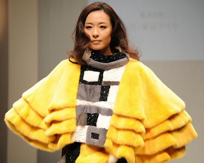 Tokyo, Japan, Fashion, Showbiz, Designer, Model, Japan Fur Association, Award, Saki Kawaguchi, Fur, Creation, Clothe, 