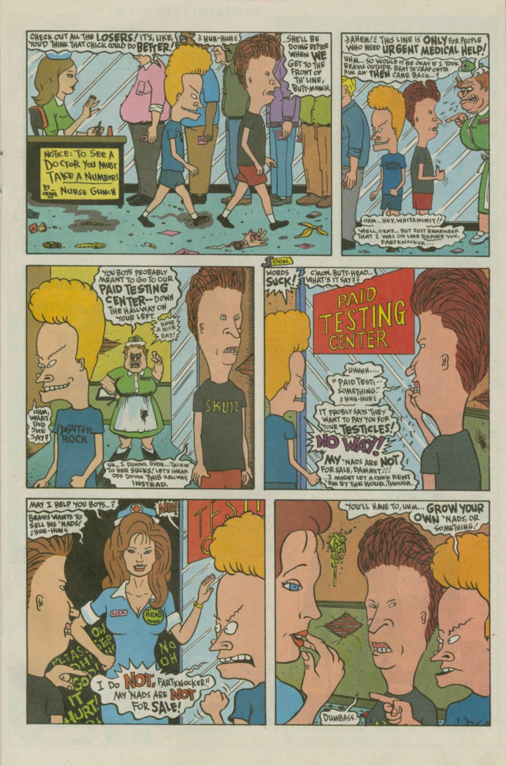 Read online Beavis and Butt-Head comic -  Issue #25 - 17