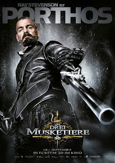 Pósters de los personajes de "Los 3 Mosqueteros"