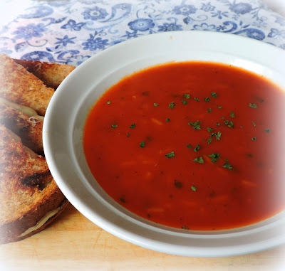 Roasted Tomato & Rice Soup