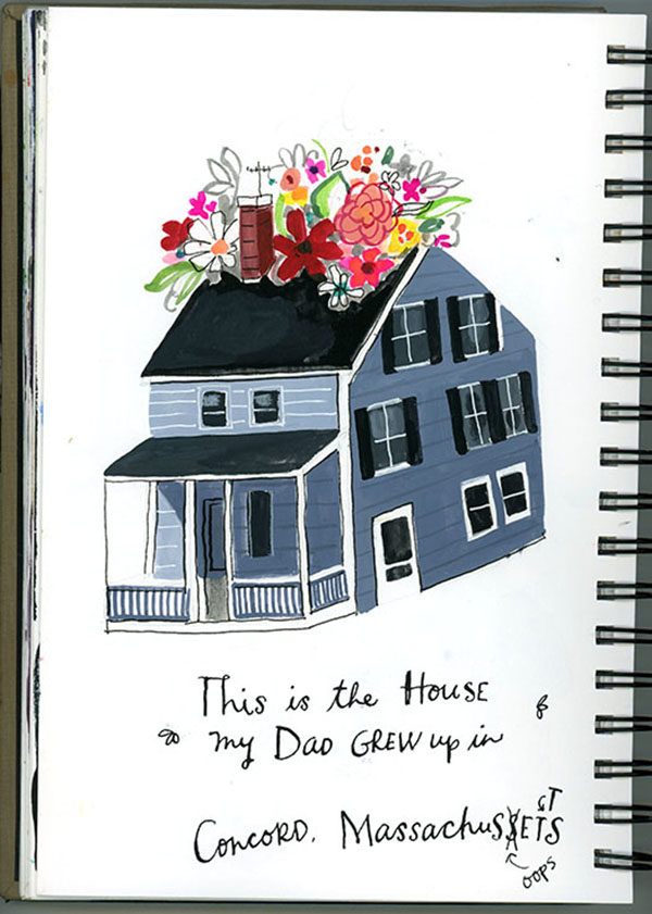 Jennifer Orkin Lewis (August Wren) a Sketchbook Conversation