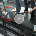 4 Year Old Boy, JAMMED & STUCK in Escalator!