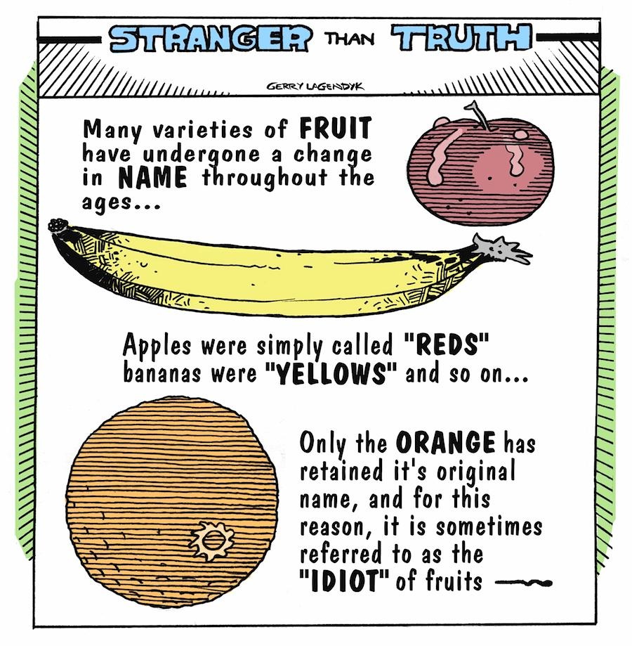 Stranger Than Truth Stranger Than Truth, history cartoon, science cartoon