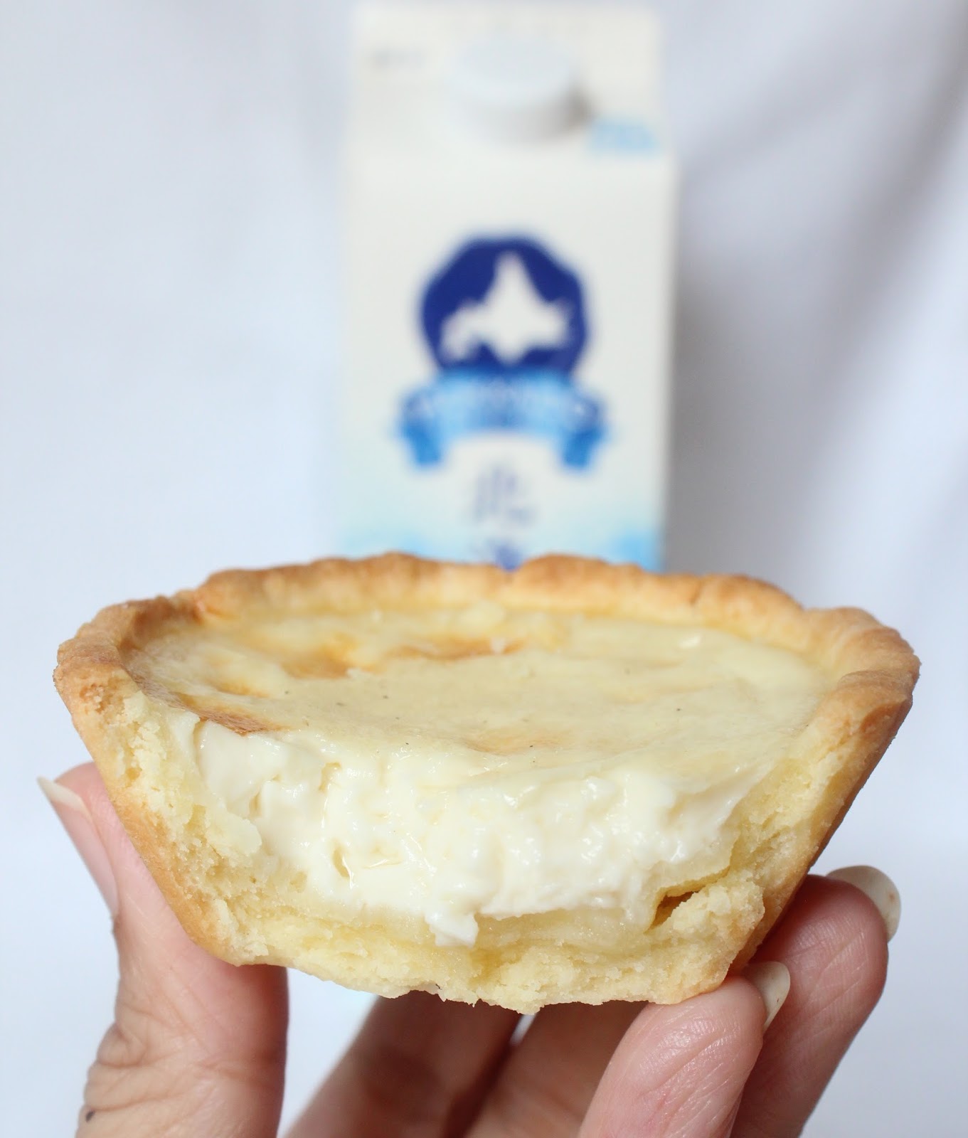 Hokkaido Custard Milk Tarts MYRECIPESFUN