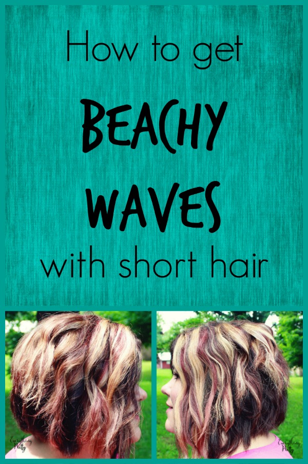 How To Get Beach Waves On Short Hair With Tresemme Perfectly Un