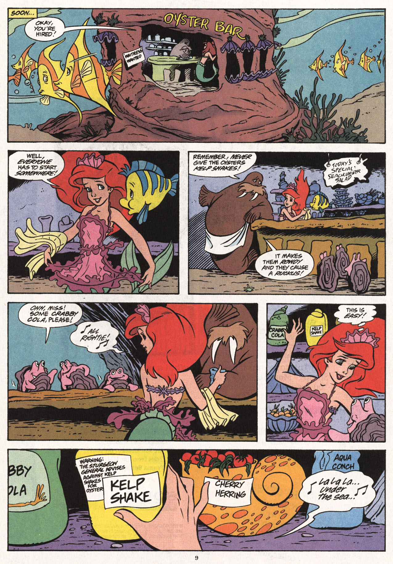 Read online Disney's The Little Mermaid comic -  Issue #1 - 11