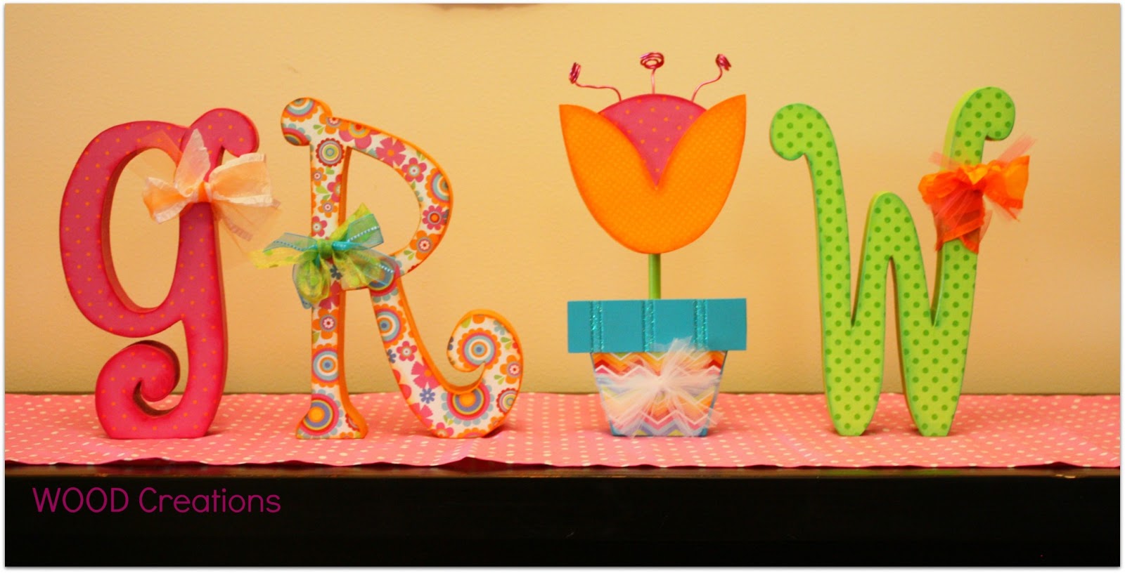 WOOD Creations: Spring Wood Creations Are Here!