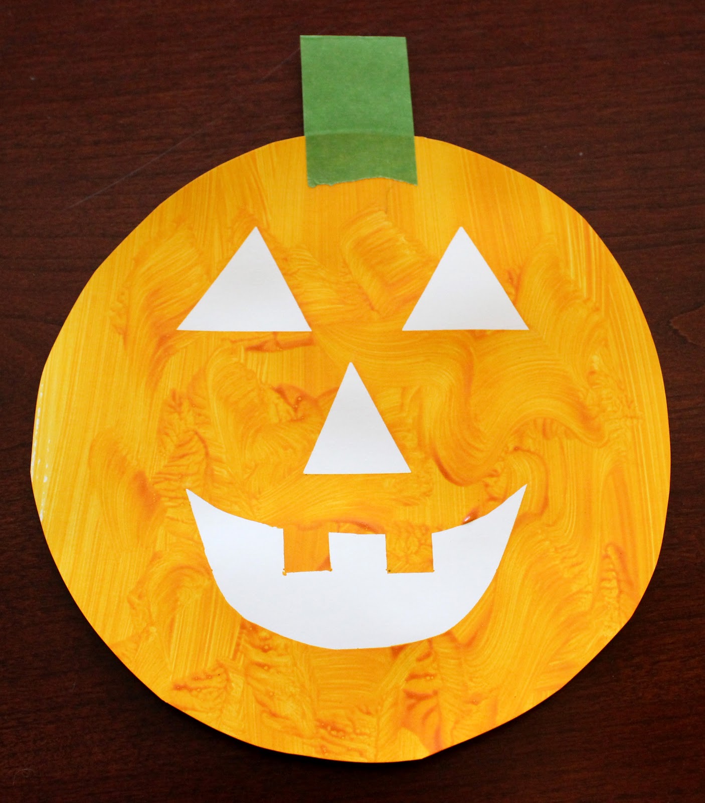 Easy Toddler  Halloween  Art  Happiness is Homemade