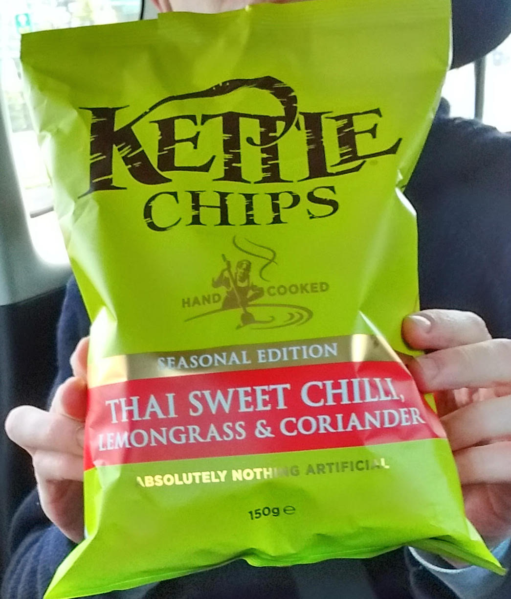A Blog About Crisps Packet 92 Kettle Chips Thai Sweet Chilli Lemongrass & Coriander