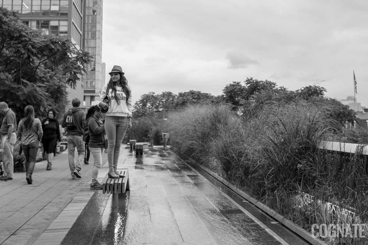 Standing on the High Line Cognate Photos