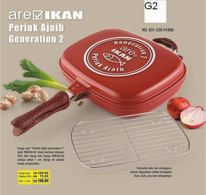 Koleksi Pinggan Mangkuk Dan Peralatan Dapur Idaman Pemanggang Ajaib Pemanggang Ajaib Generation 2