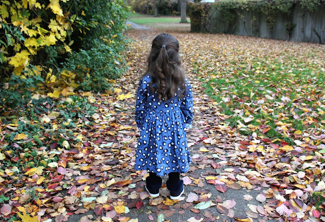 Review of Small Stories Painted Dot Blue Dress