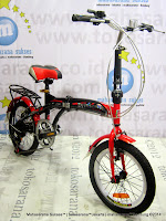 Sepeda Lipat Darson 6 Speed 16 Inci