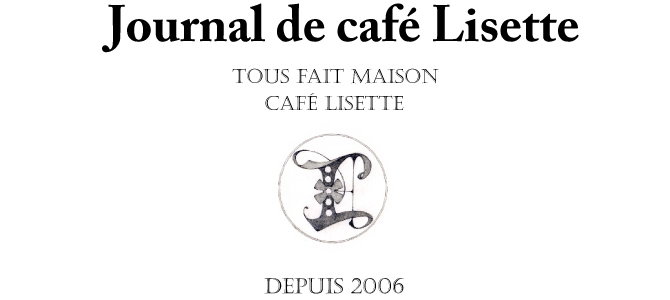 journal de café Lisette