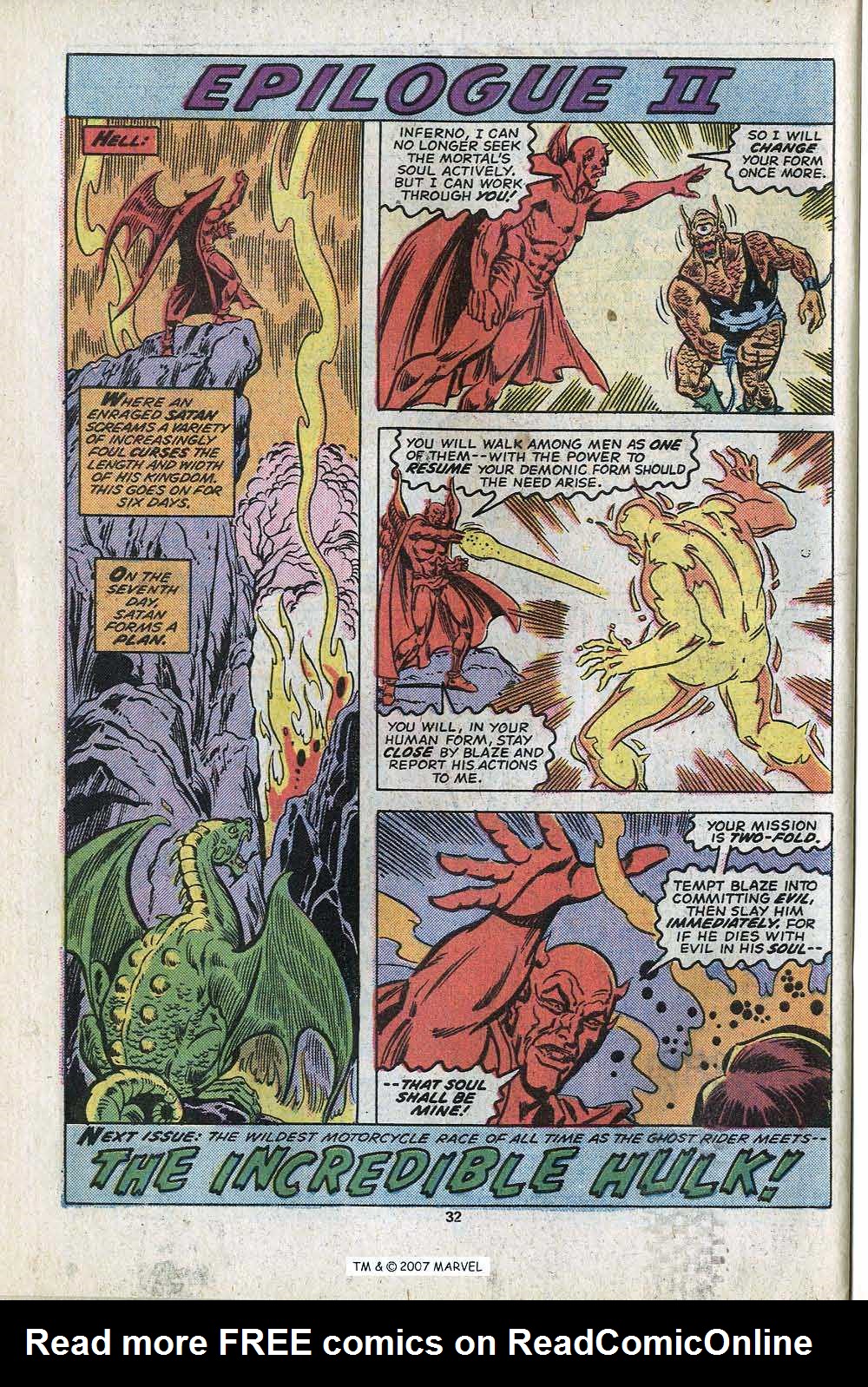 Ghost Rider (1973) Issue #9 #9 - English 34
