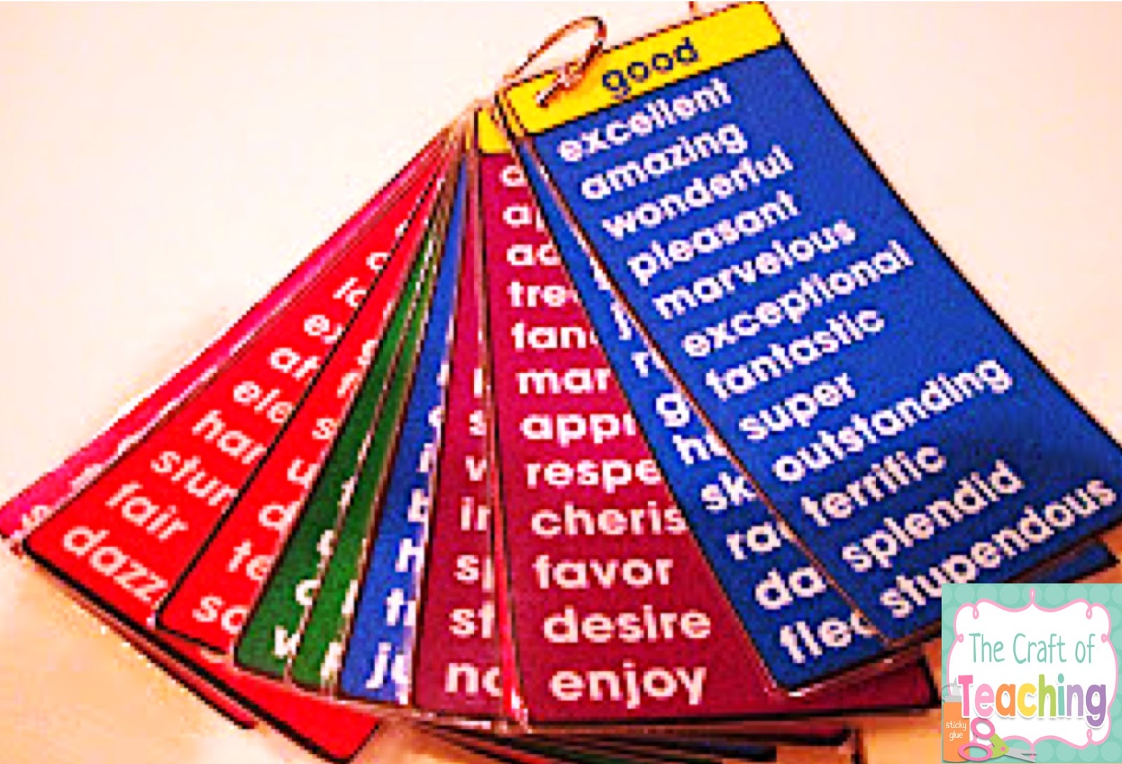 The Craft of Teaching Make A MiniThesaurus