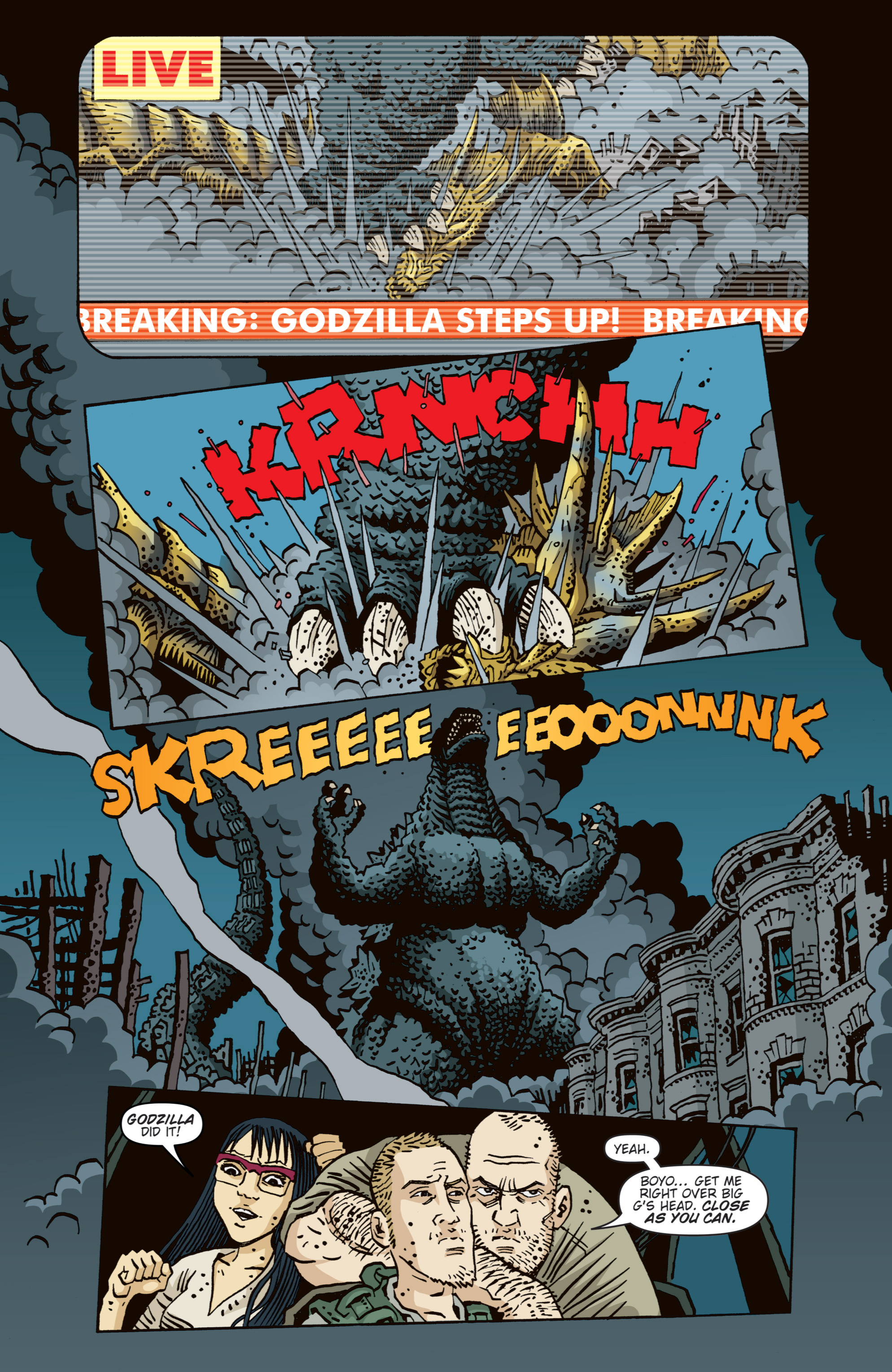 Read online Godzilla (2012) comic -  Issue #13 - 20