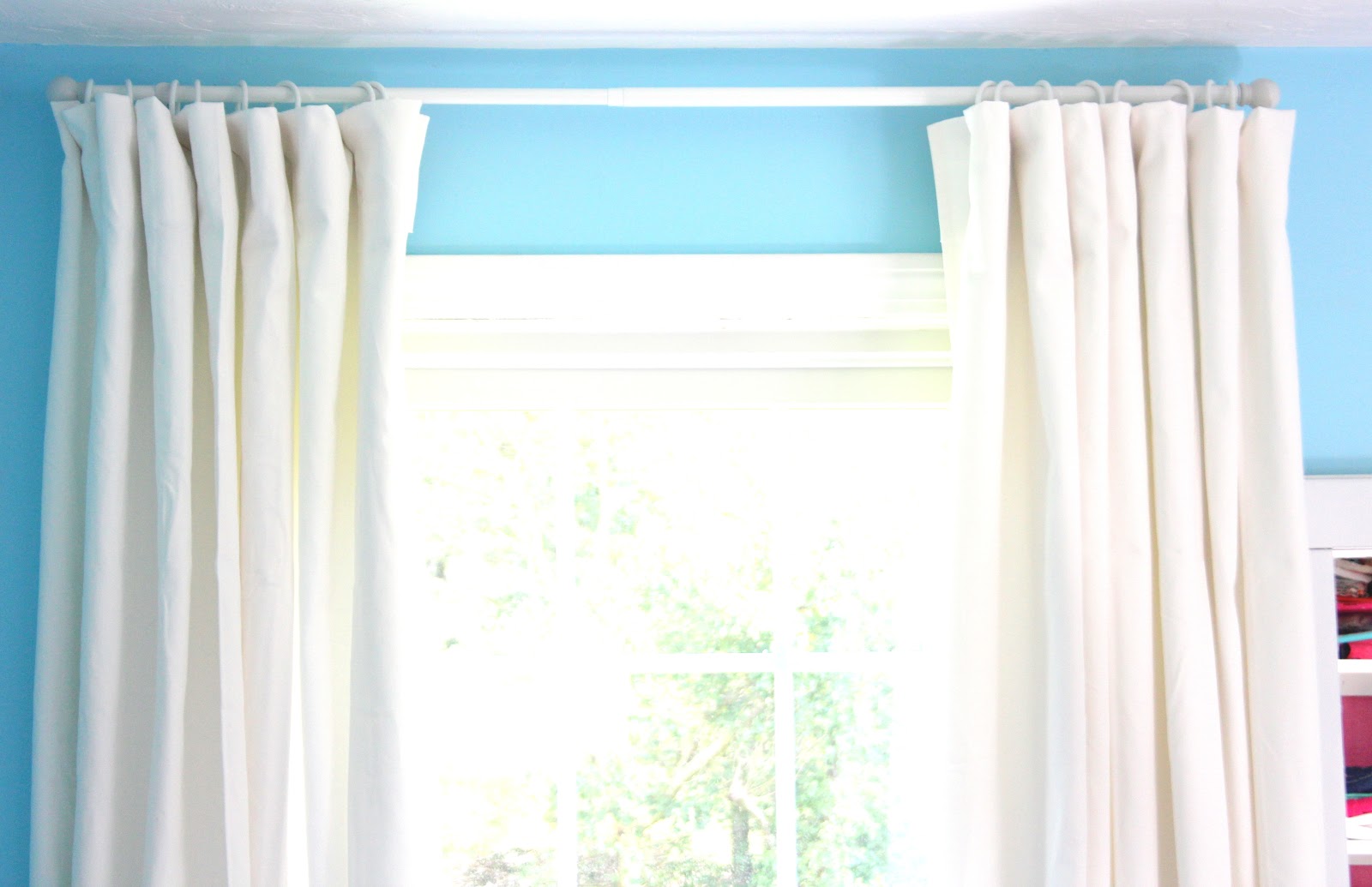 Quick Tip Tuesday Hiding The Clips On Curtain Rings Shine Diy