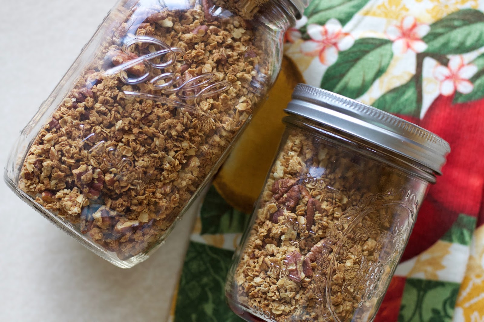 4Ingredient Honey Nut Granola Ma Nutrition