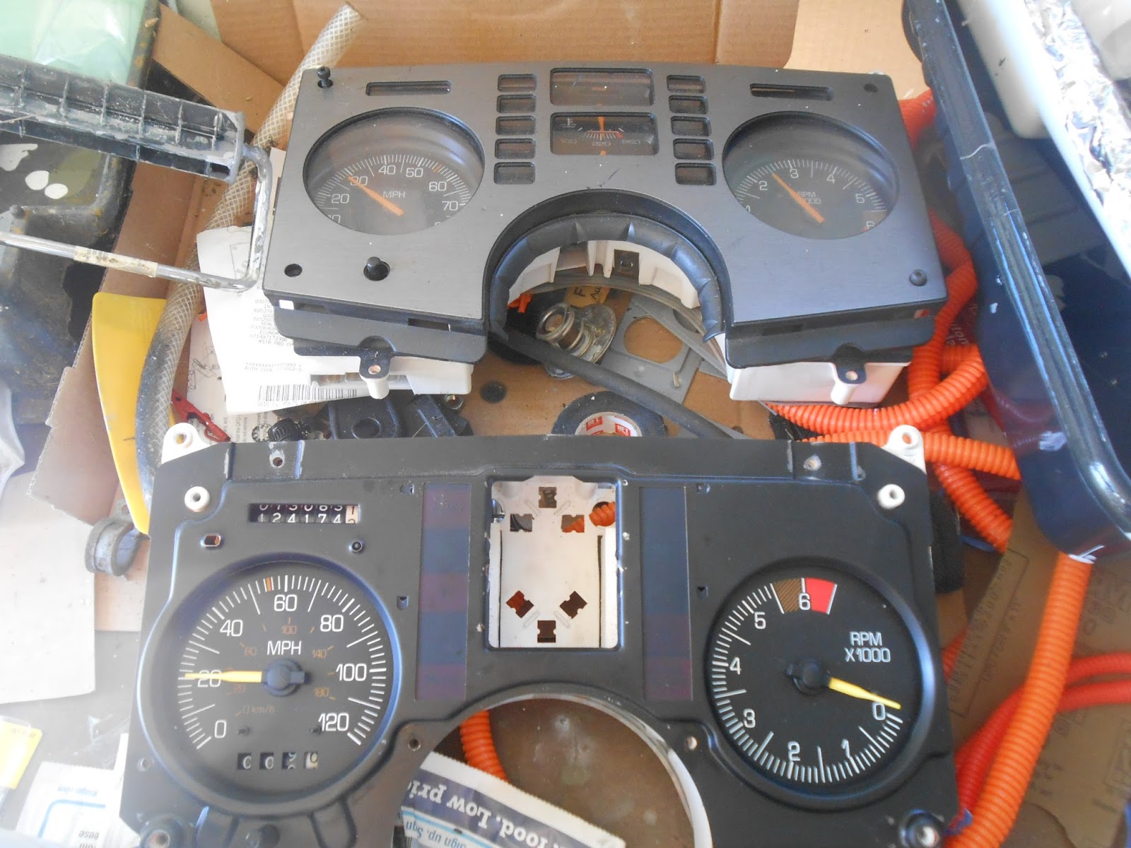 ELECTRIC FIERO REBUILD IGNITION AND INSTRUMENT CLUSTER WORK