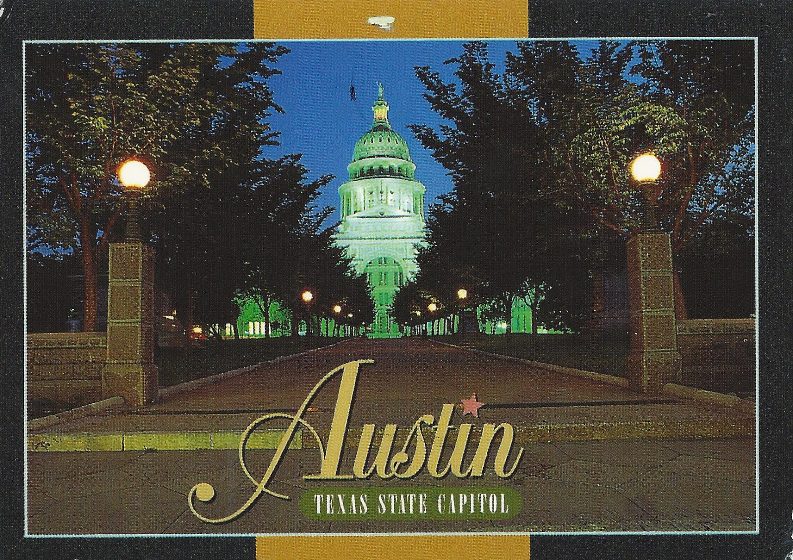 A Journey of Postcards: Austin Texas | USA