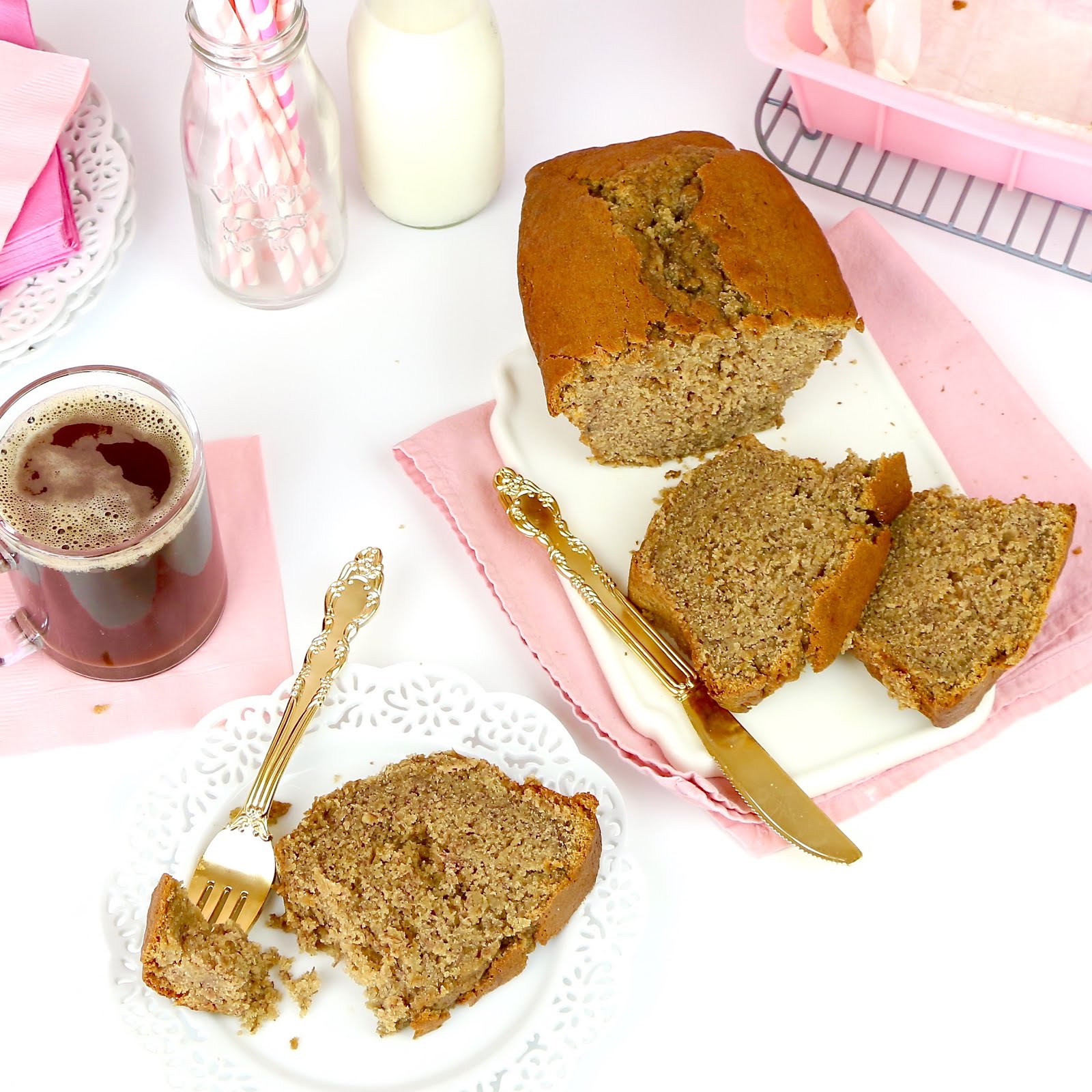 Banana Nut Bread with Oat Streusel Topping The Lindsay Ann