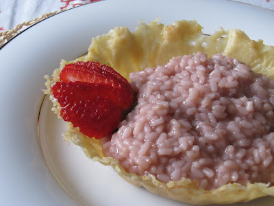 risotto alle fragole