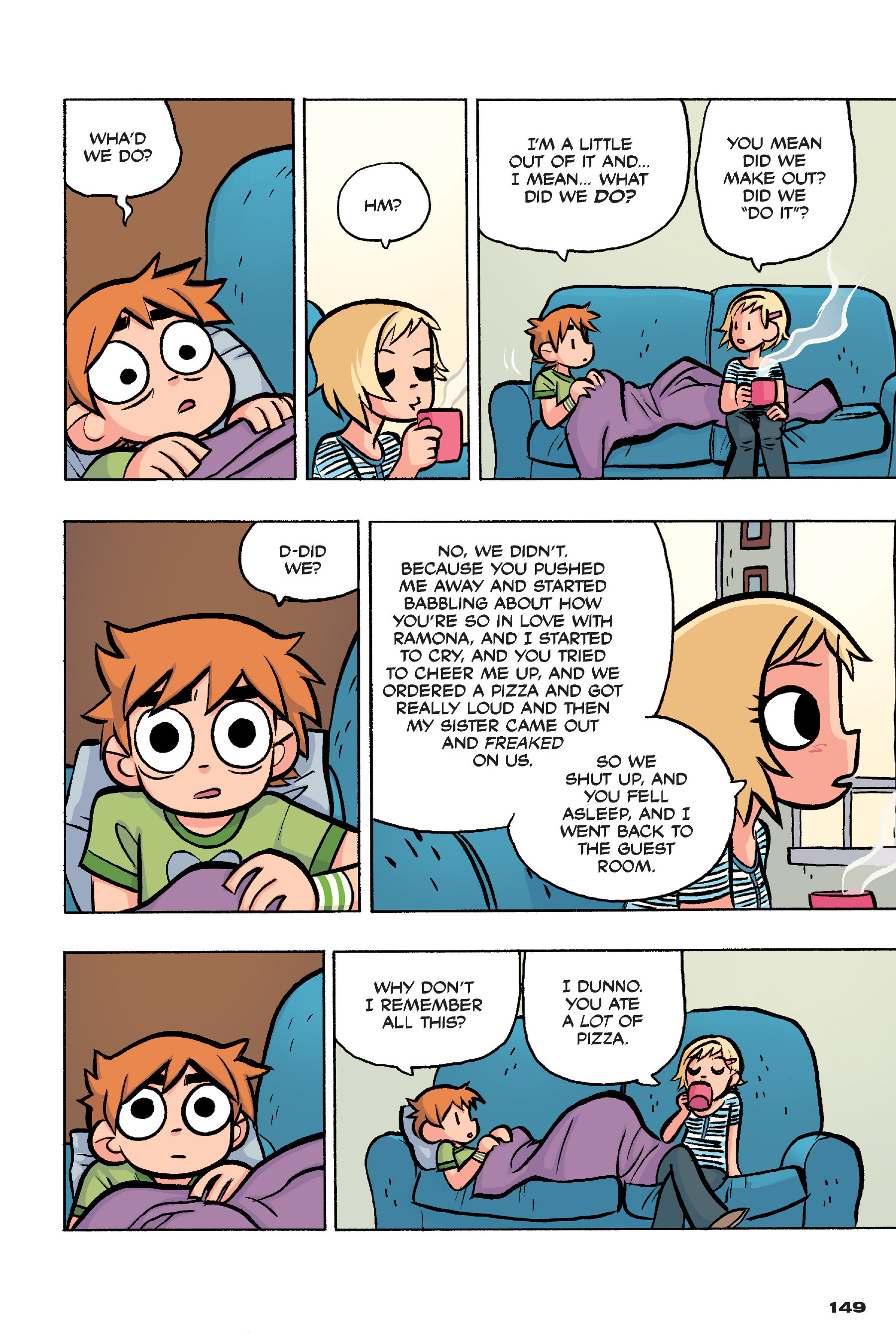 Read online Scott Pilgrim comic -  Issue #4 - 146