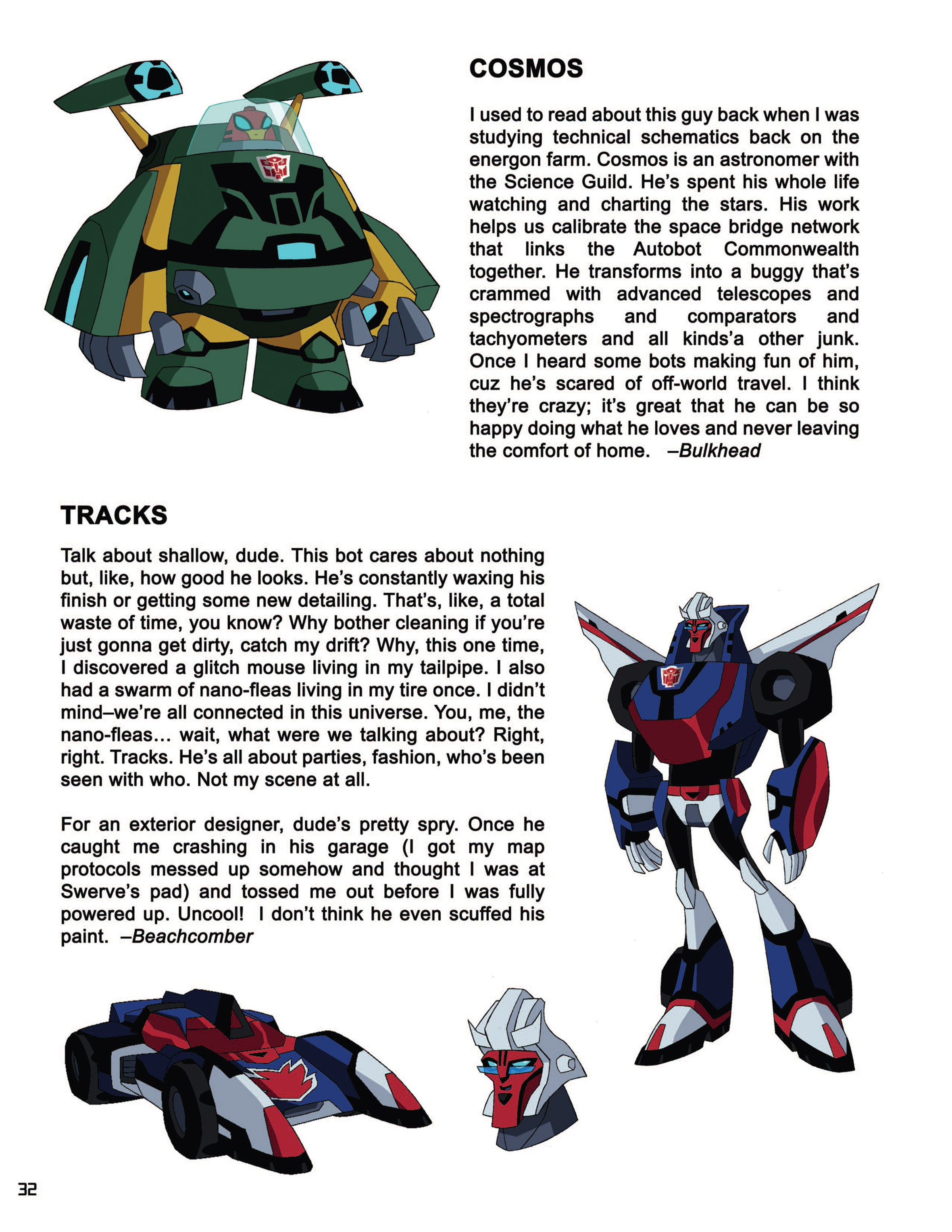 Read online Transformers Animated: The Allspark Almanac comic -  Issue # TPB 2 - 31