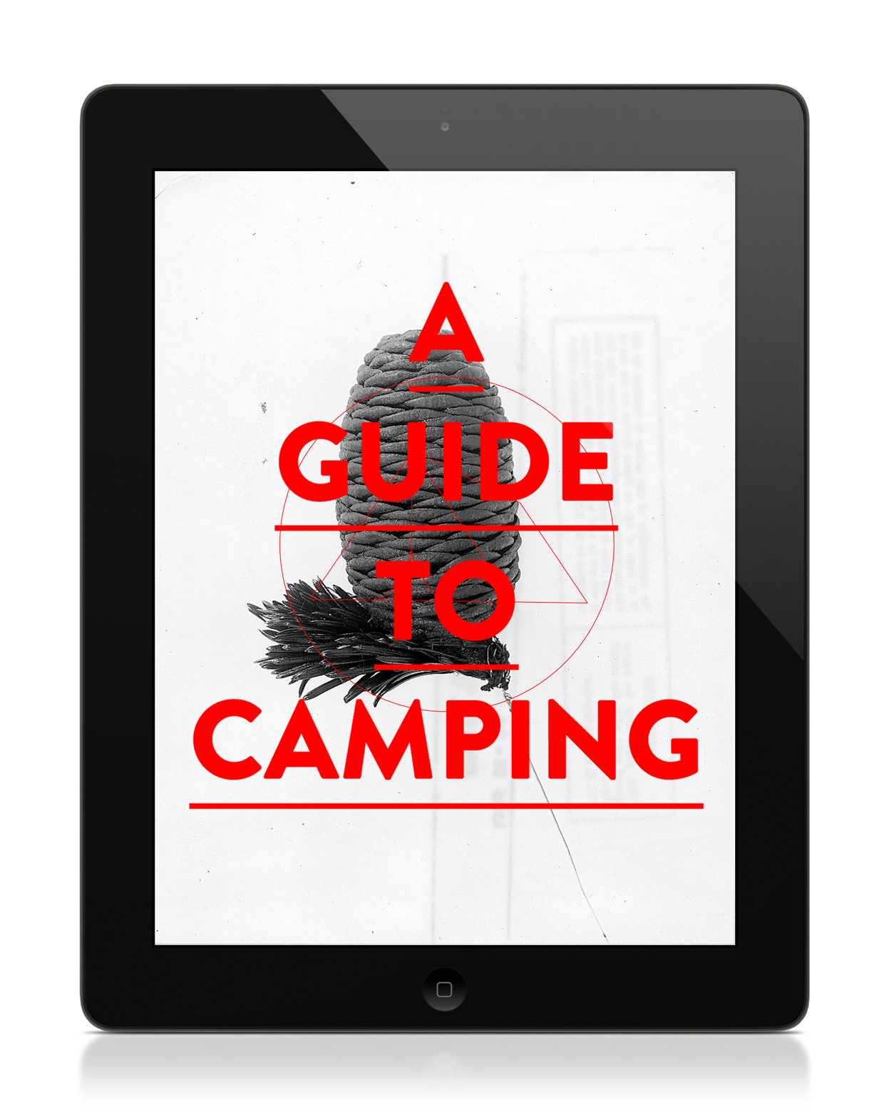 Balla Dora Typo-Grafika: Donica Ida, A Guide to Camping