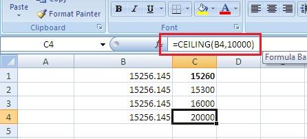 Cara Membulatkan Angka di Excel 2007 dengan Mudah - Panduan Belajar Ms ...