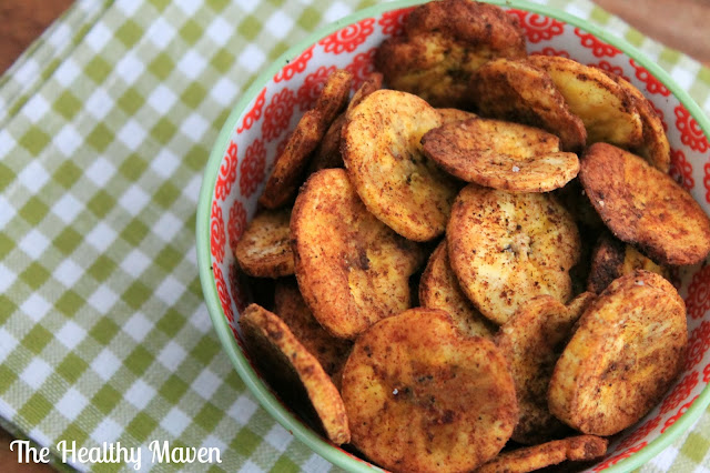 Pumpkin Spice Plantain Chips