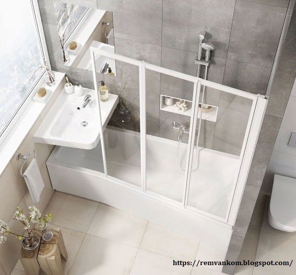 Идеи для маленькой ванной комнаты: как  в ней разместить все необходимое