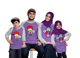 Baju Kaos Muslim Couple Keluarga Modern Baju Kaos Muslim Couple Keluarga Modern