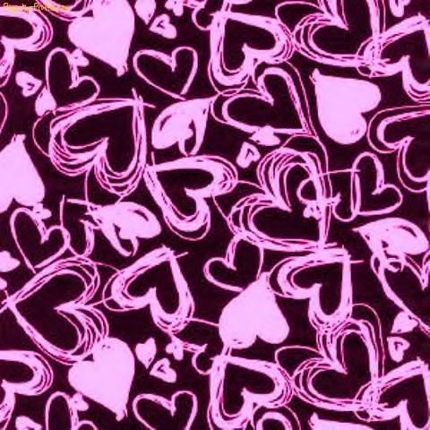 Pink And Black Hearts 20