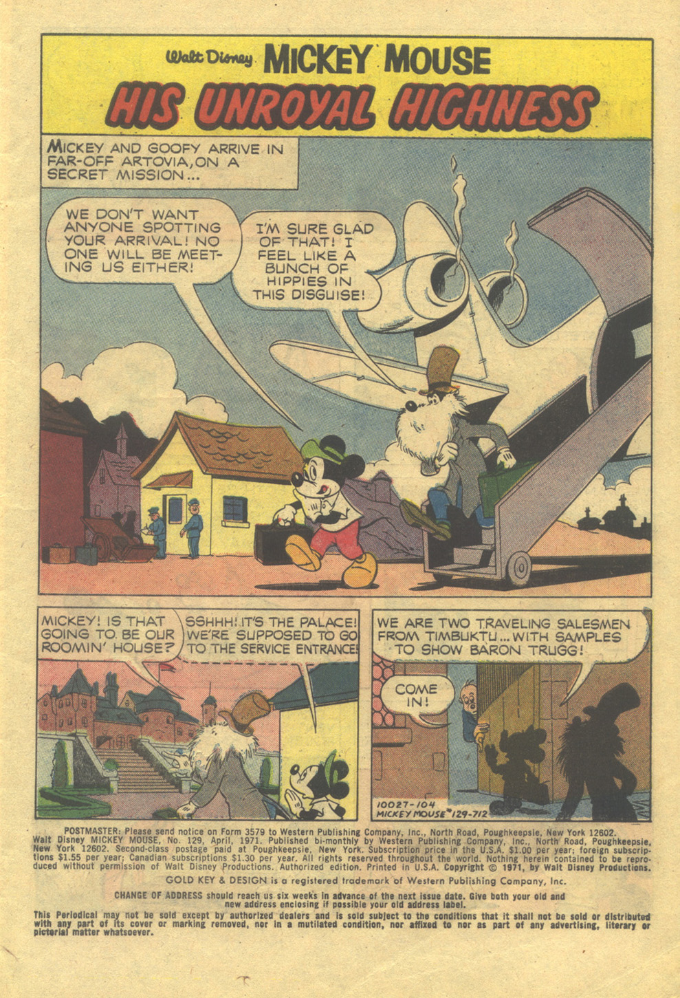 Read online Walt Disney's Mickey Mouse comic -  Issue #129 - 3